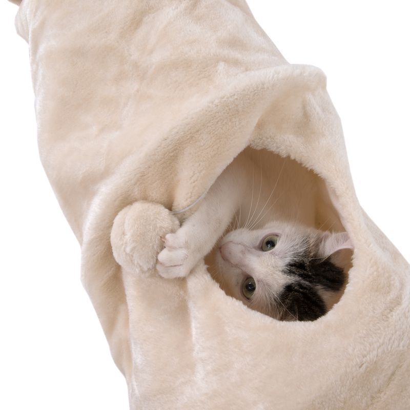 3-in-1 Cat Tunnel 185 x 30 x 28cm (L x W x H)