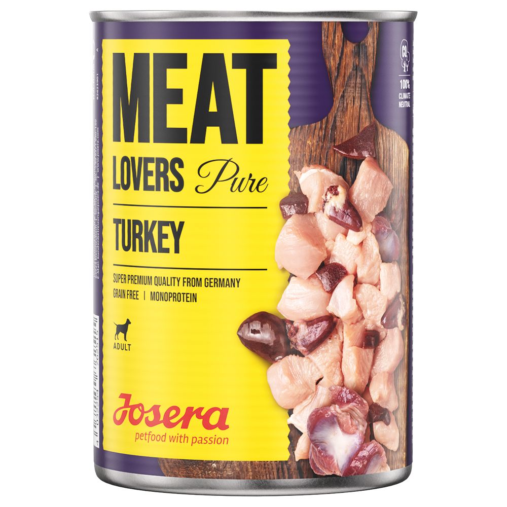 Josera Meatlovers Pure Saver Pack 12 x 400g Beef