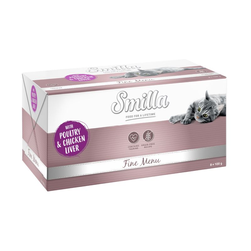 Smilla Fine Menu Saver Pack 24 x 100g Mixed Pack (4 Varieties)