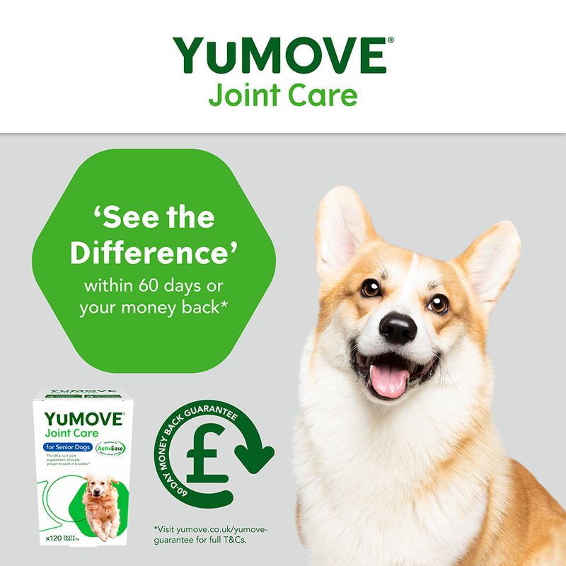 YuMOVE Joint Care for Senior Dogs 120 Tablets