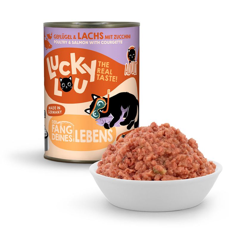 Lucky Lou Adult 6 x 400g Poultry