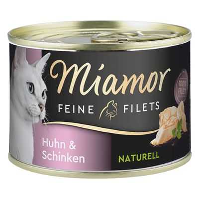 Miamor Fine Fillets Naturelle 6 x 156g Chicken