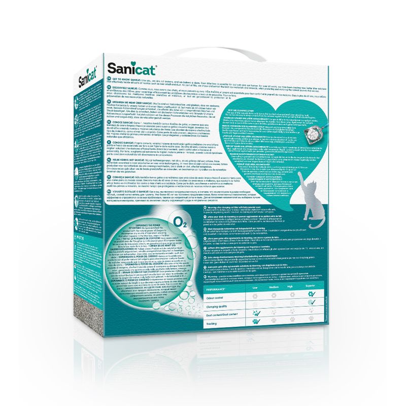 Sanicat Strong Clumps Clumping Cat Litter 10l