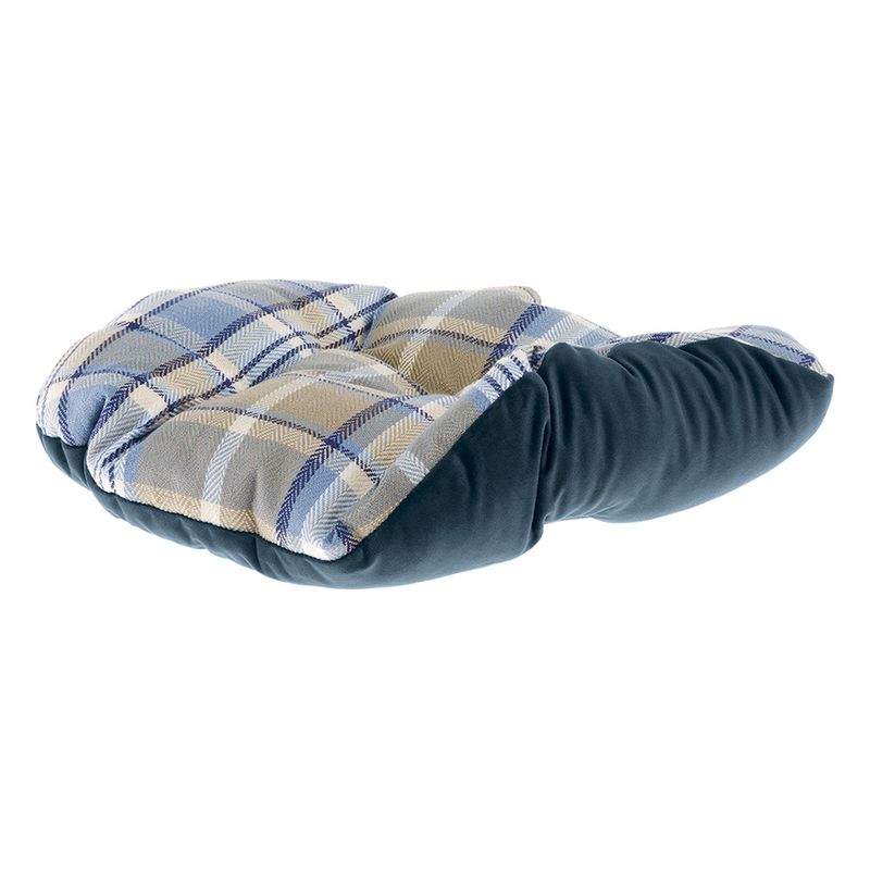 Ferplast cuddly bed Charles, blue Size 60: L 56 x W x H 42 x 20 cm