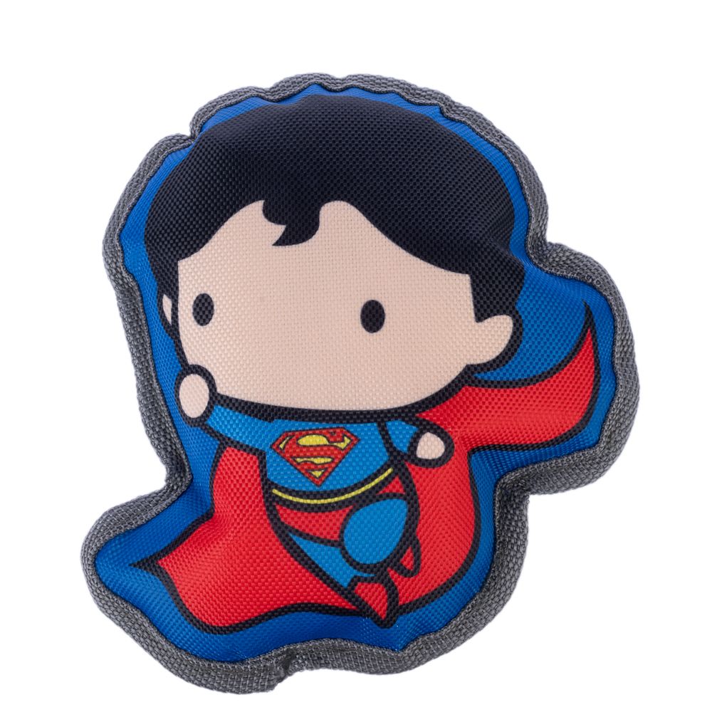 Warner Bros™ DC Superman Squeaky Dog Toy approx. 20 x 17 x 6 cm (L x W x H)