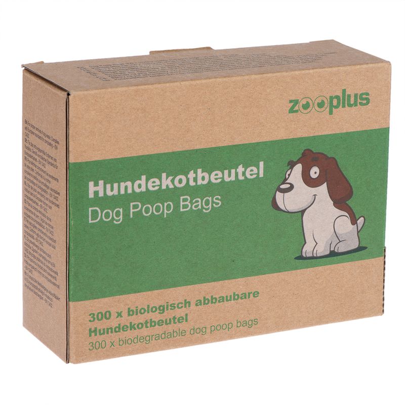 Biodegradable Dog Poop Bags - Green 4 Rolls of 15 Bags