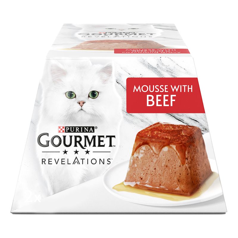 Gourmet Revelations Mousse Saver Pack 48 x 57g Chicken & Beef