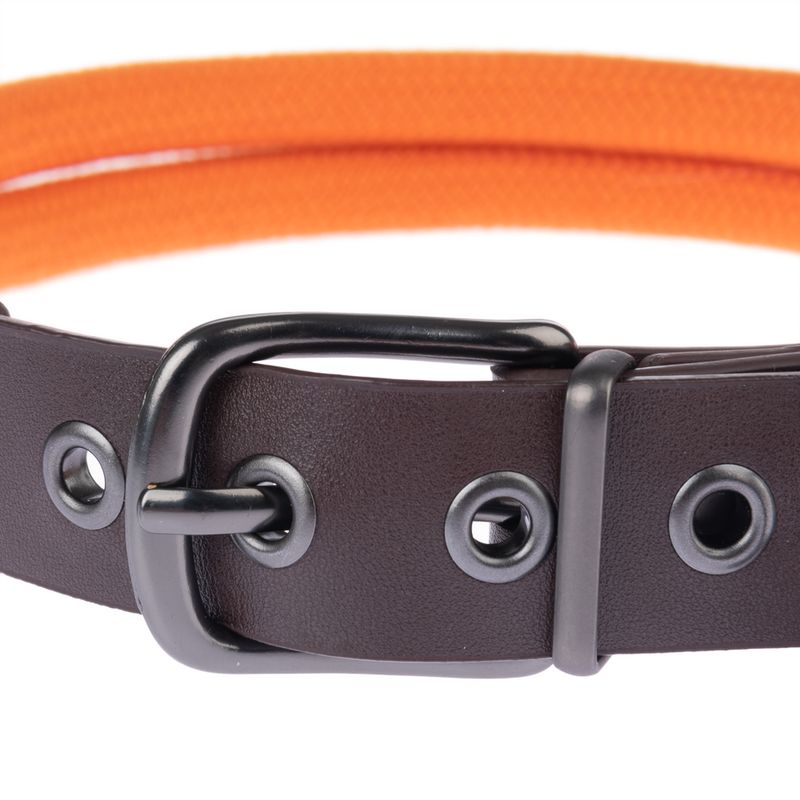Nomad Tales Spirit Collar, tangerine Size XS: 30 - 36 cm neck circumference, W 30 mm