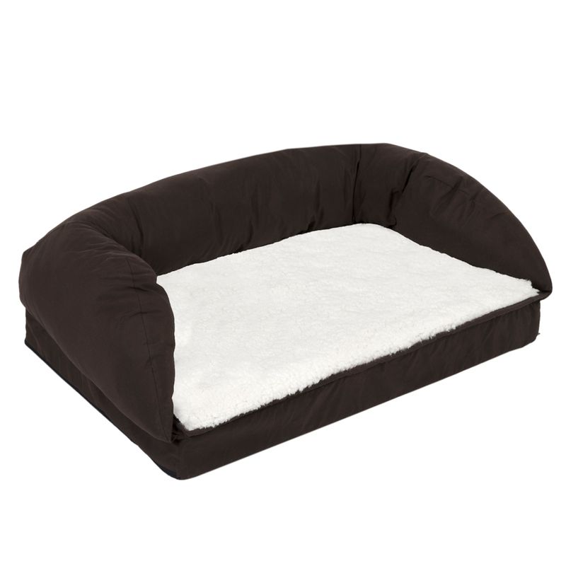 Orthopaedic square dog bed 75 x 50 x 25 cm (L x W x H)
