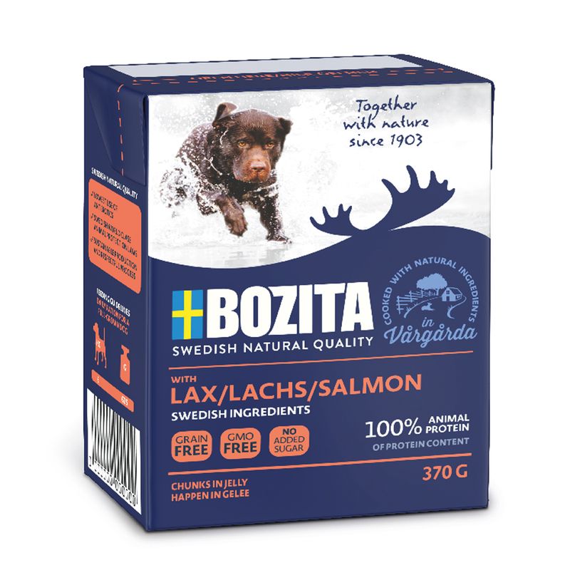 Bozita Chunks in Jelly Saver Pack 12 x 370g Chicken & Rice