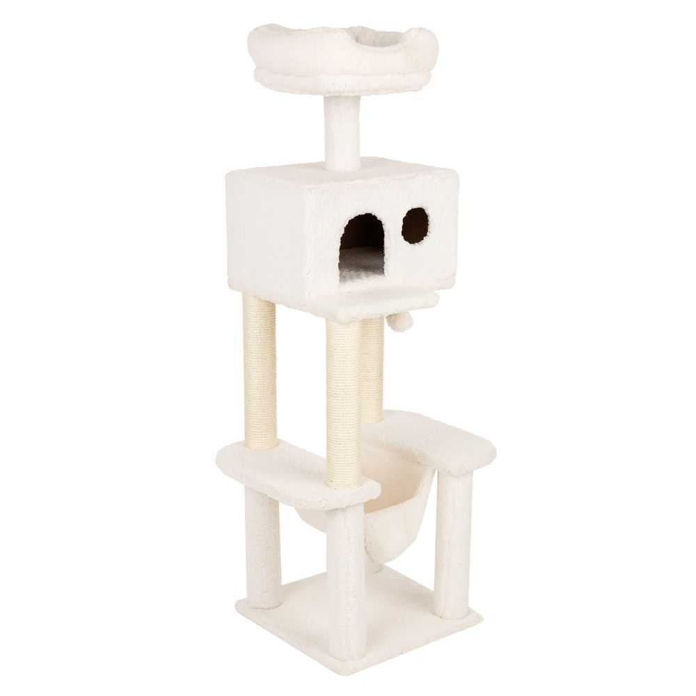 La Digue II Cat Tree Wool White