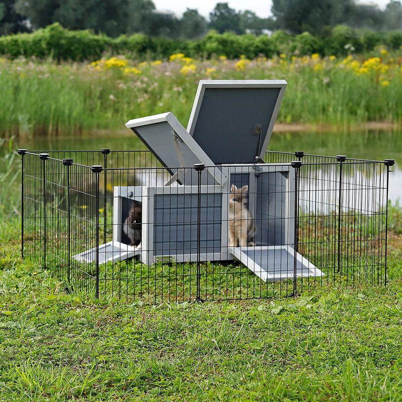 Lionto Free-Range Metal Enclosure 144 x 74 x 46cm (L x W x H)