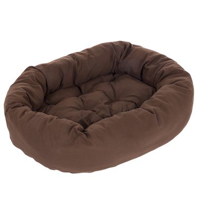 Cosy Mocca Dog Bed 110 x 95 x 20cm (L x W x H)