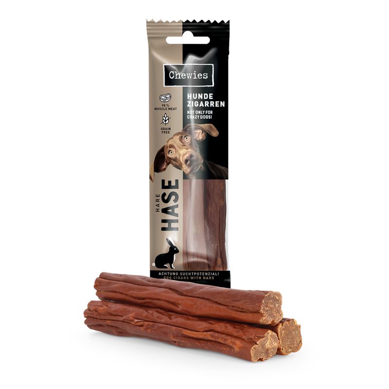 Chewies Dog Cigars Ostrich & Berries (75g)