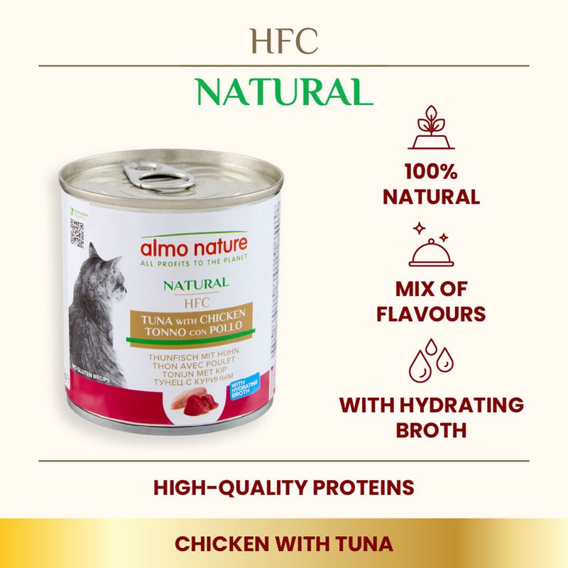 Almo Nature HFC 6 x 280g Tuna & Chicken
