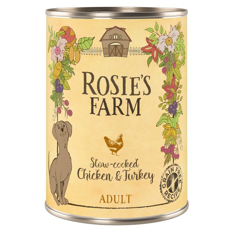 Rosie's Farm Adult Mixed Trial Packs - 6 x 400g Mixed Pack I (3 Flavours)