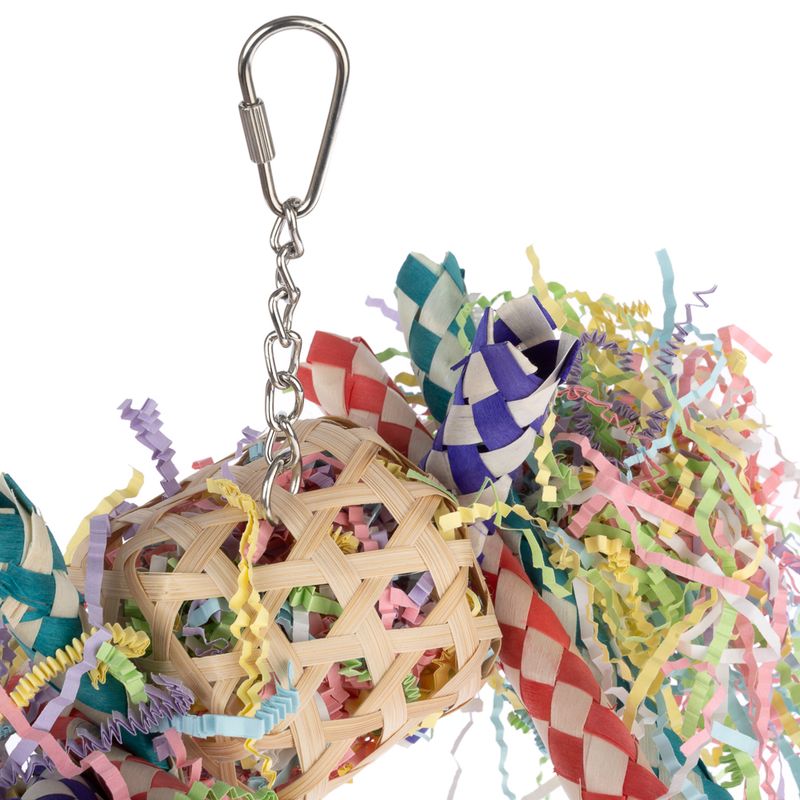 TIAKI Bamboo & Shredded Paper Toy 18 x 13 x 12 cm (L x W x H)