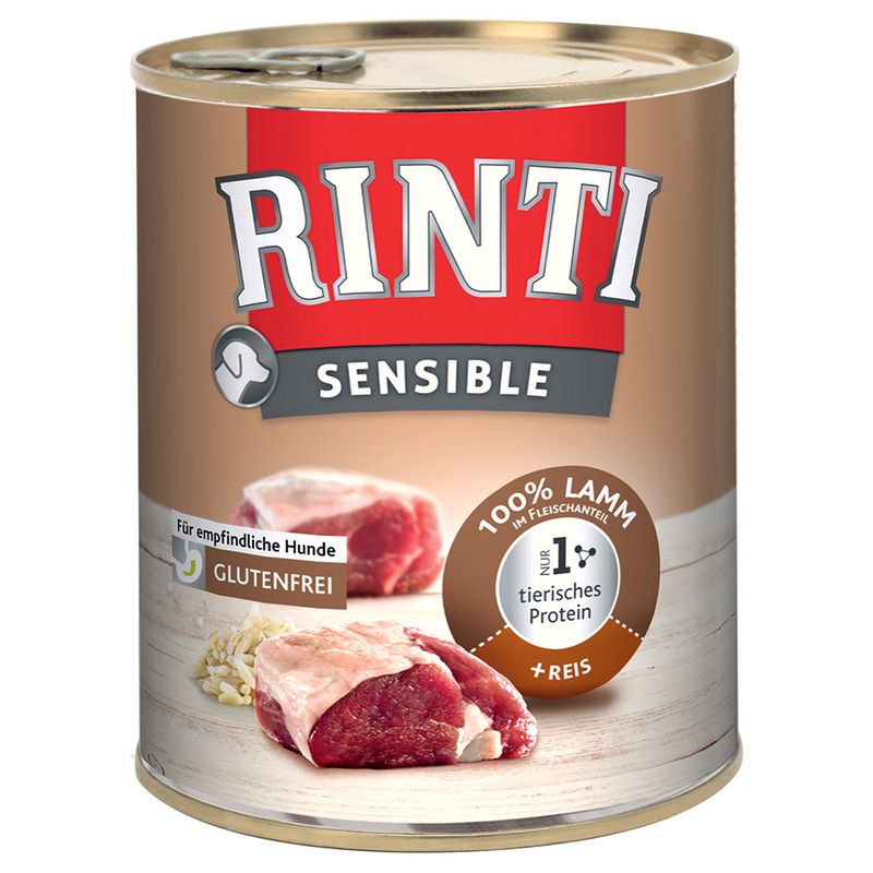 RINTI Sensible Saver Pack 12 x 800g Lamb & Potato