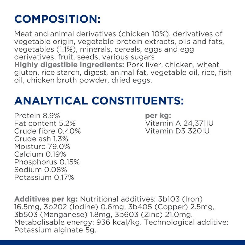 Hill’s Prescription Diet On-Care with Chicken 24 x 82g