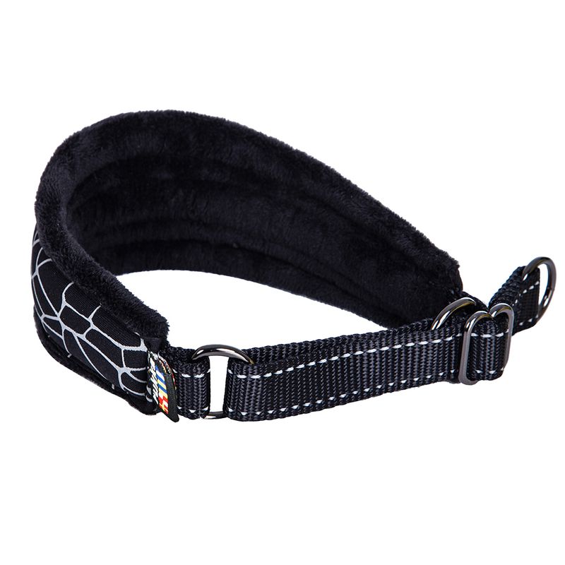 Rukka® Cube Dog Collar - Black Size S: 26-32 cm neck circumference, 6cm (W)