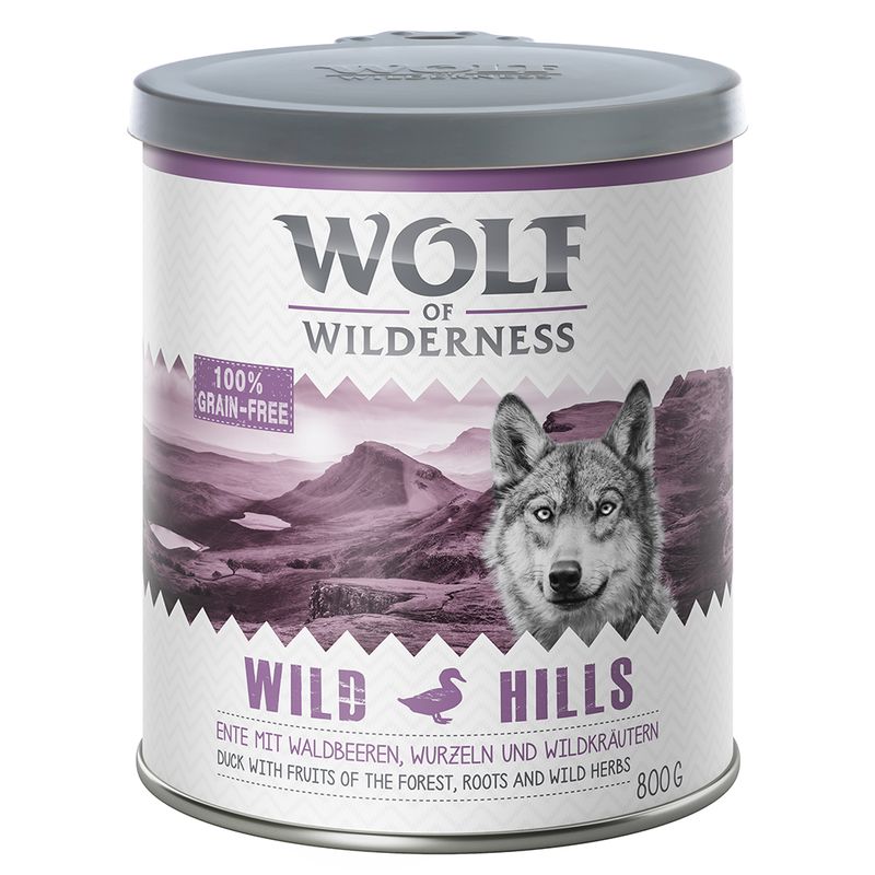 Wolf of Wilderness Silicone Can Cover 1 can cover, diameter 7.5 cm (400g) + 10cm (800g)