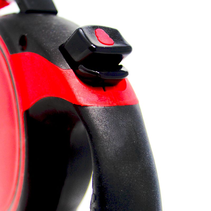 KONG Terrain Dog Lead - Red S: up to 20kg, Length approx. 5m