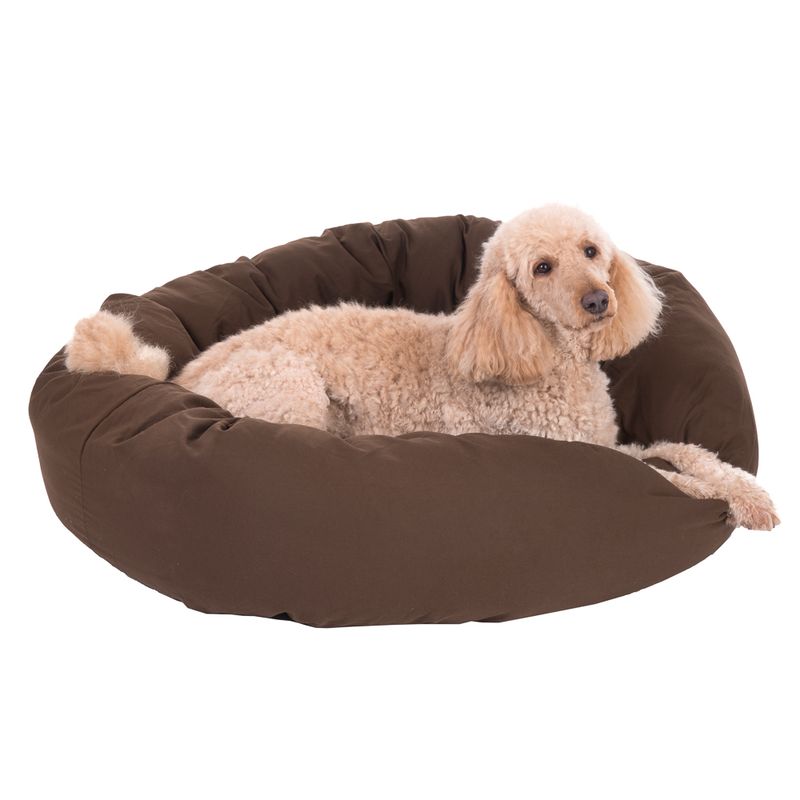 Cosy Mocca Dog Bed 110 x 95 x 20cm (L x W x H)