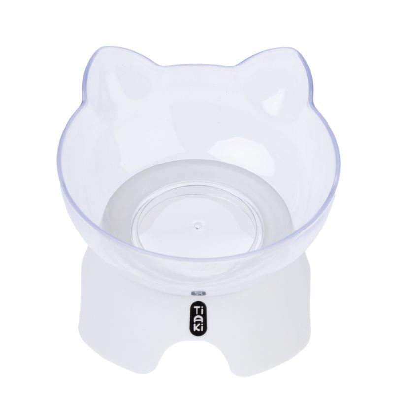 TIAKI Transparent cat bowl 350 ml
