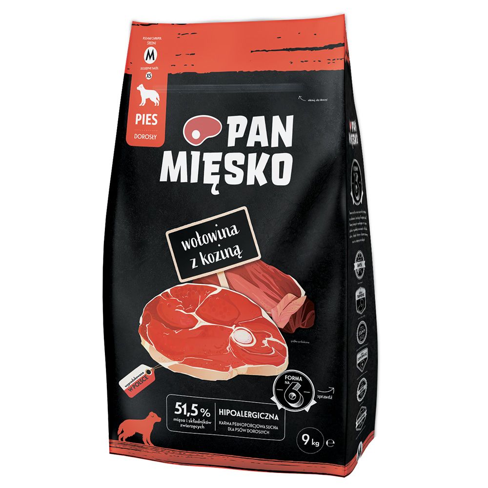 Pan Mięsko Medium Beef with Goat 9kg