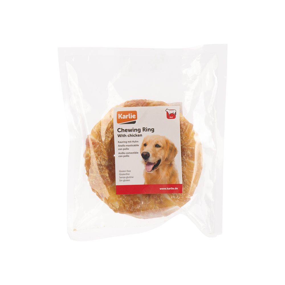Karlie Chewing Ring with Chicken 2 x 7.5cm (diameter)