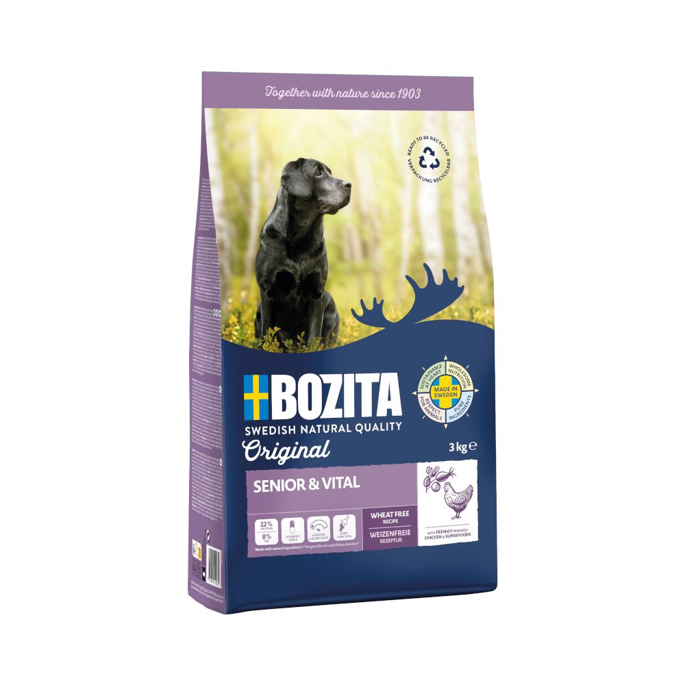 Bozita Original Senior & Vital with Chicken - Wheat-Free 12kg