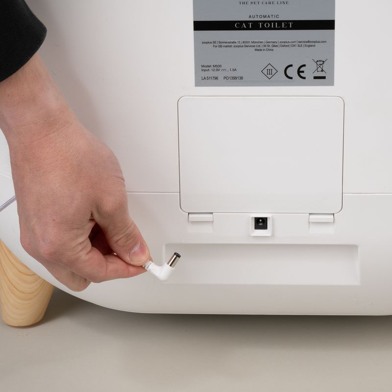 kooa Automatic Litter Box White