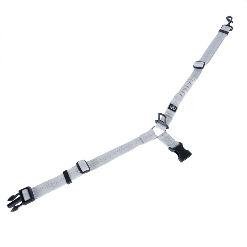 Nomad Tales Calma car seat belt for dogs 58 - 75 cm long, 25 mm wide (stone)