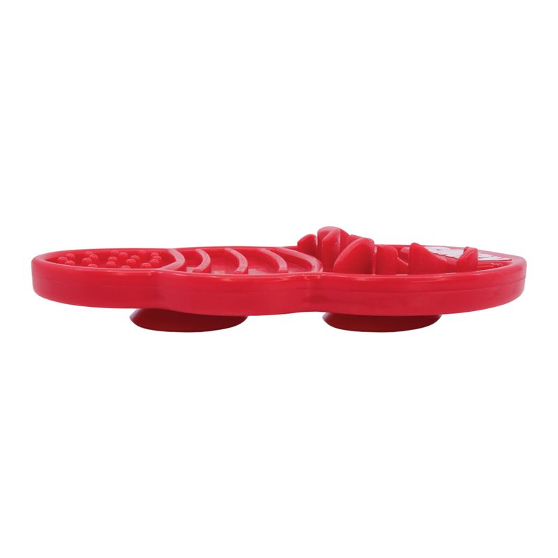KONG Licks Treat Dispenser Size S: approx. 12 x 7.6 x 3.2cm (L x W x H)