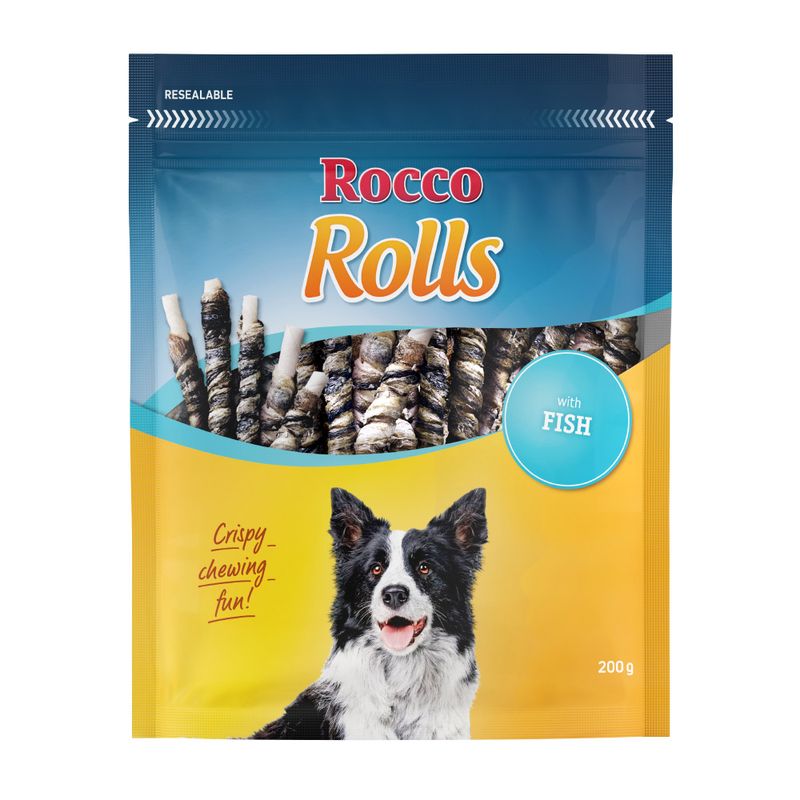 Rocco Rolls Chew Sticks Saver Pack Value Pack: Chicken Fillet (6 x 200g)