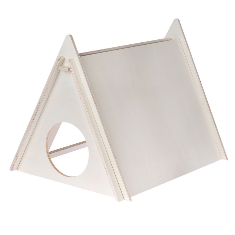 TIAKI Wooden Camping Tent for Small Animals 60 x 47 x 45cm (L x W x H)