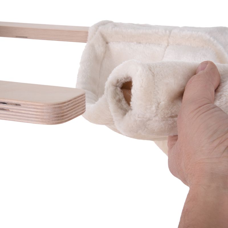 Natural Paradise Ceiling Cat Tree - Magnolia Cream