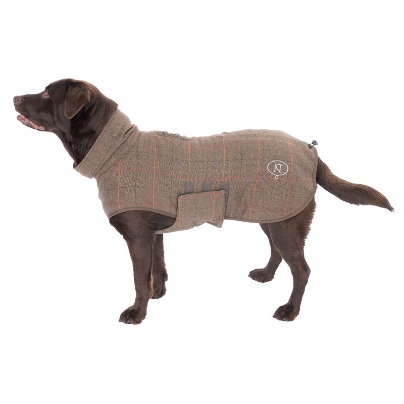 Nomad Tales Bloom Tartan Dog Coat Back length: approx. 35cm