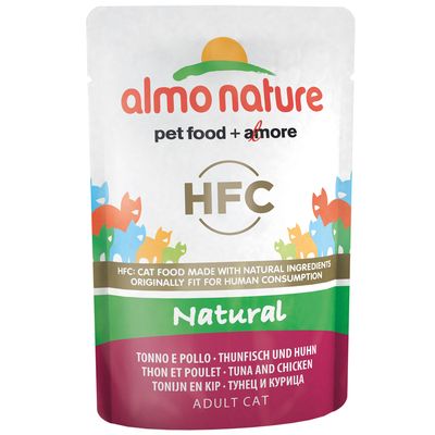Almo Nature HFC Jelly Pouch 6 x 55g Chicken Fillet