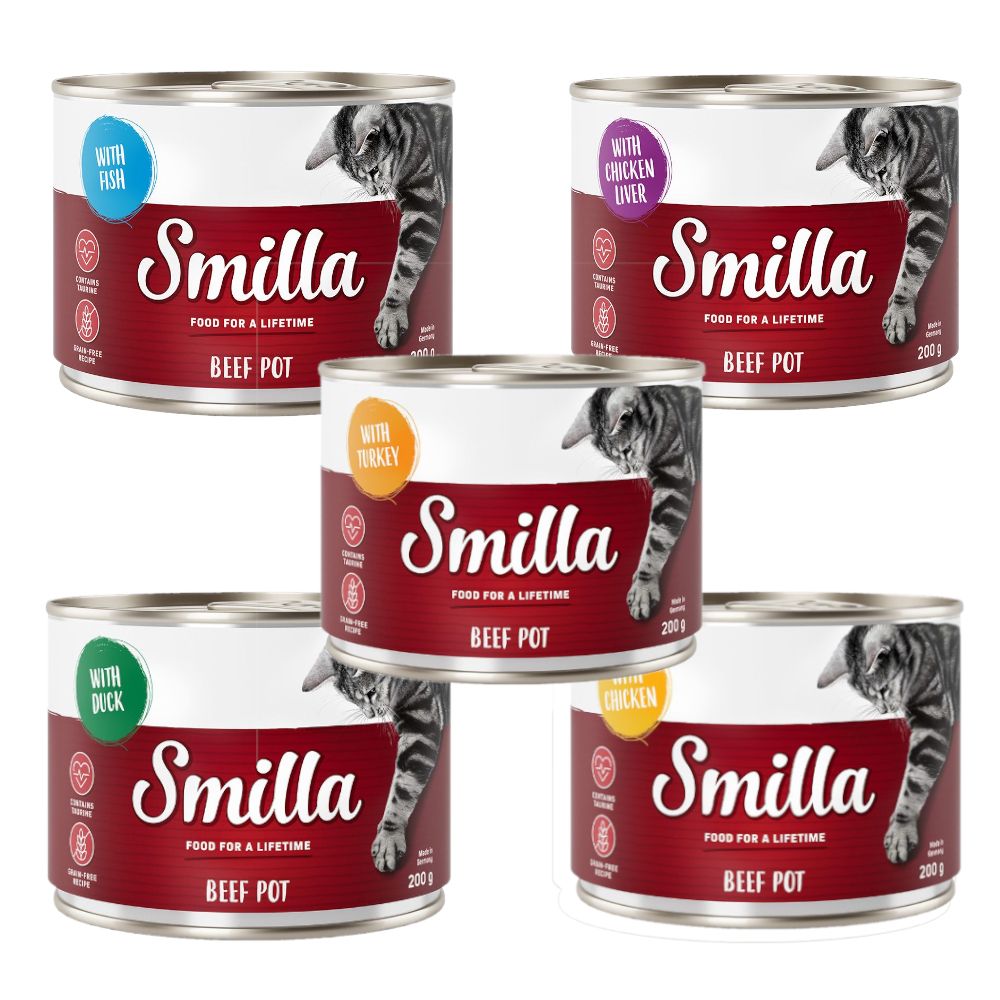Smilla Tender Beef Saver Pack 24 x 200g Mixed Pack (4 Varieties)