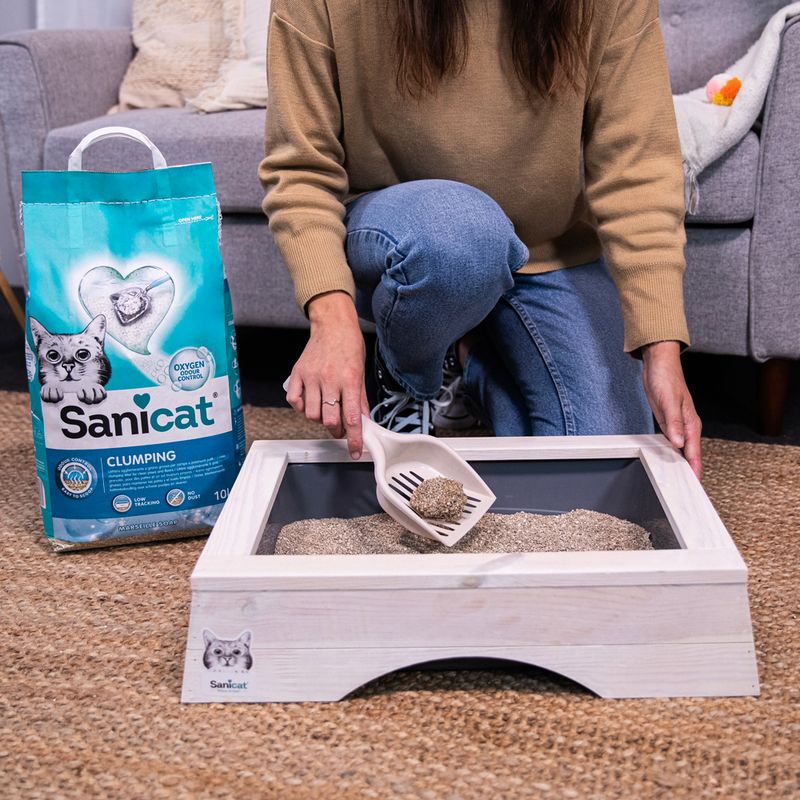 Sanicat Marseille Soap Clumping Cat Litter 10l