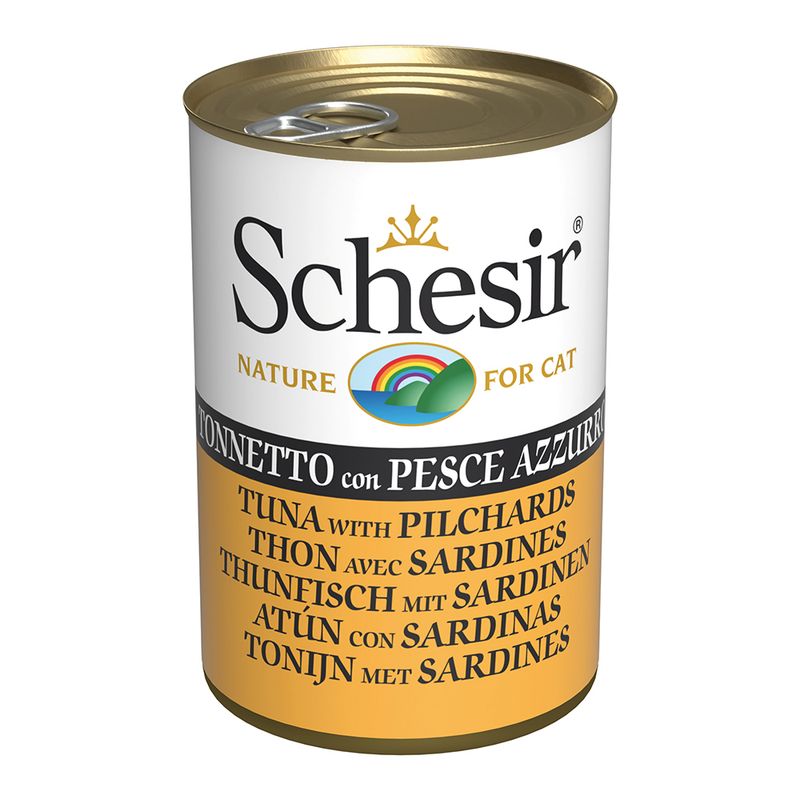 Schesir in Jelly 6 x 140g Tuna With Aloe for Kittens