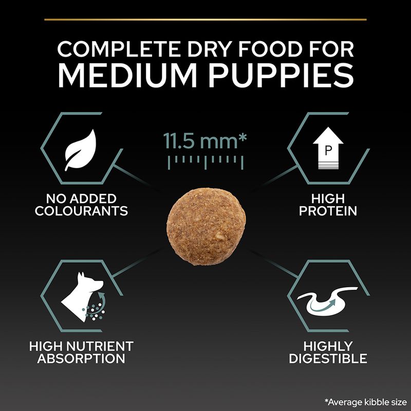 PURINA PRO PLAN Medium Puppy Lamb & Rice Sensitive Digestion 3kg