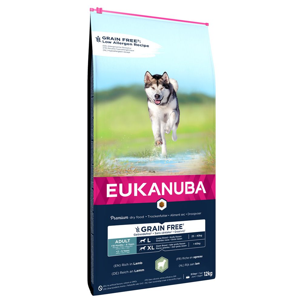 Eukanuba Grain Free Large Breed Adult - Lamb 12kg