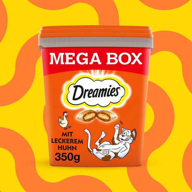 Dreamies Mega Tub Cheese (350g)