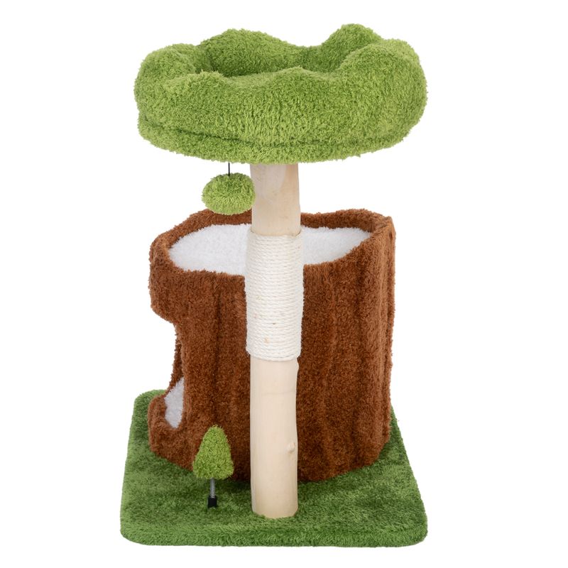 TIAKI Nature Maple Scratching Tree Green/Brown