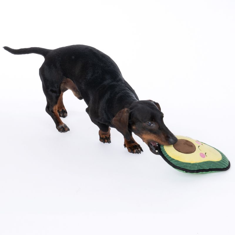 TIAKI Happy Avocado Tough Dog Toy 24 x 18 x 6.5cm (L x W x H)