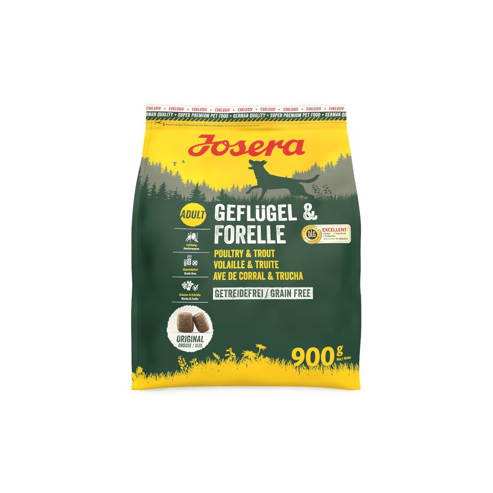 Josera Poultry & Trout 900g