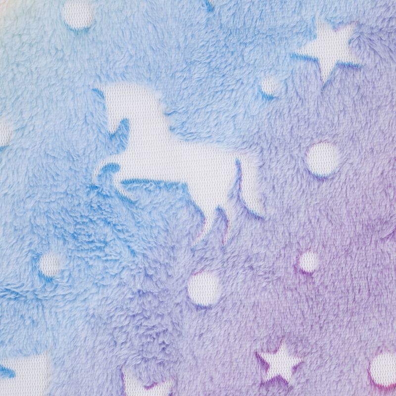 TIAKI Glowing Unicorns Cosy Blanket 100 x 70 cm (L x W)