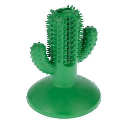 TIAKI Rubber Cactus Chew Toy diameter 9.5 x (H) 12 cm